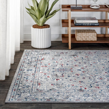 Sierra modern Persian Vintage Medallion Area Rug